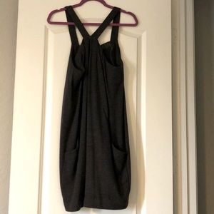 Vince wool dress with pockets.